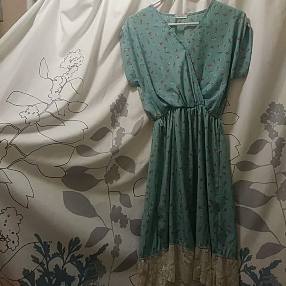 Vintage blue dress